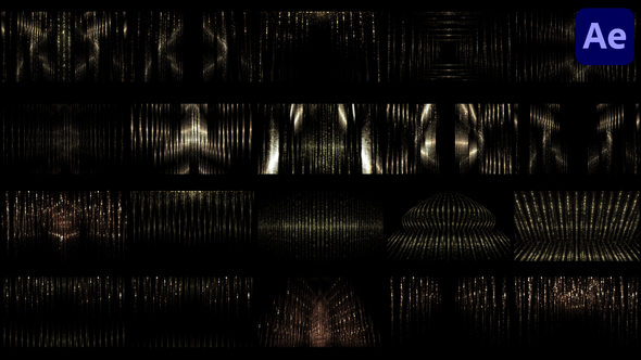 Gold Collection Backgrounds for After Effects alt