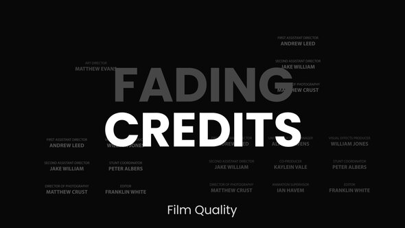 Fading Credits