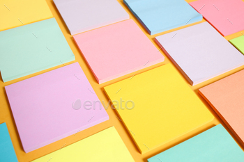 Colorful Sticky Notes for Wallpaper and Background