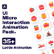 UI Food Micro Interaction Lottie - VideoHive Item for Sale