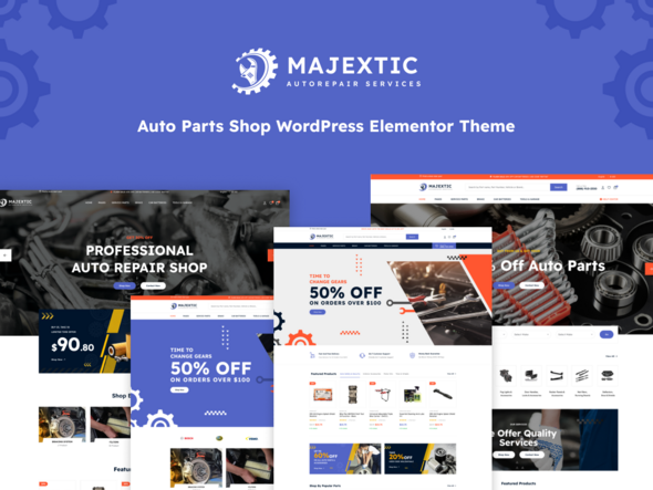 Majextic - Auto Parts Shopify Theme OS 2.0