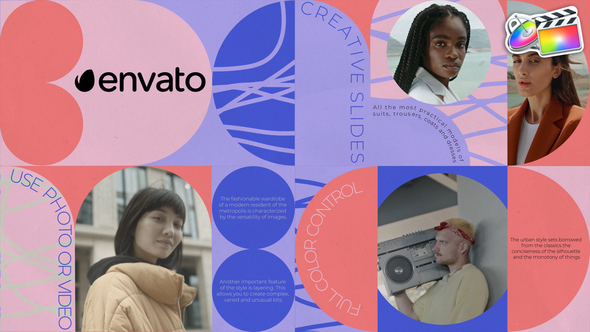 Creative Modern Slides | FCPX alt