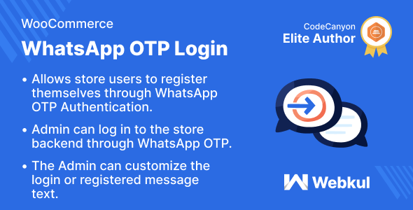 WooCommerce WhatsApp OTP Login Plugin