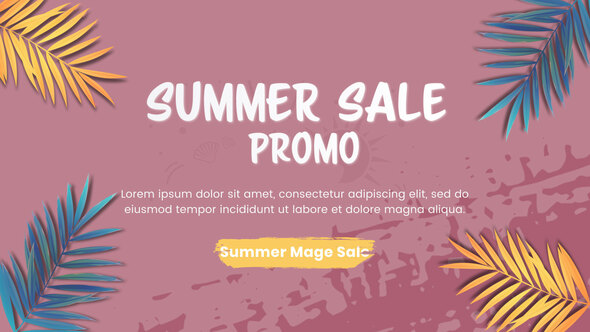 Summer Sale Promo
