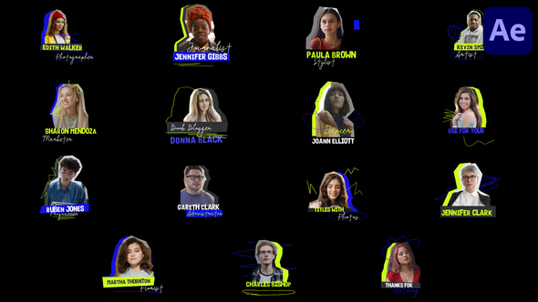 Titles With Photos | After Effects alt