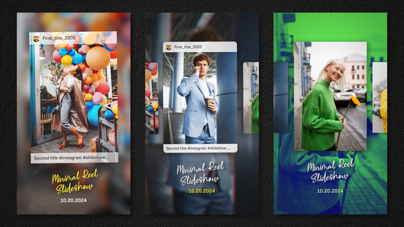 Minimal Reel Slideshow alt