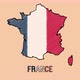 France Cartoon Map - VideoHive Item for Sale