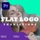 Flat Logo Transitions - VideoHive Item for Sale