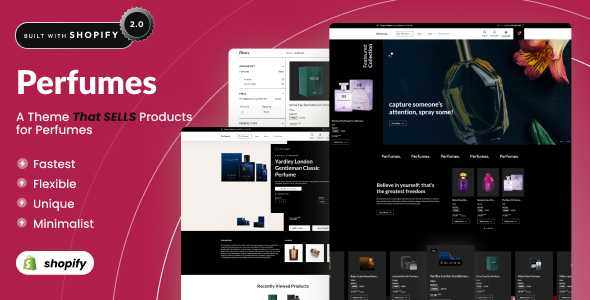 Perfumes – Fragrance & Cosmetics Store Shopify 2.0 Theme – 0 Sold!