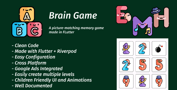 Brain Game | A Picture-Matching Memory Game