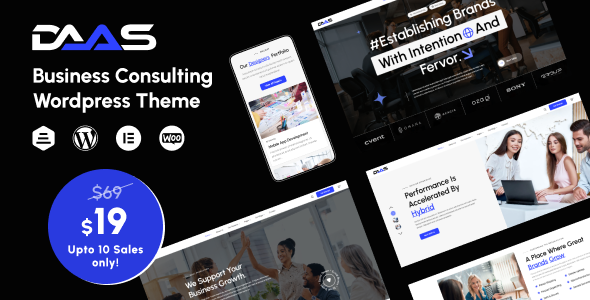 DaaS - Business Agency WordPress Theme