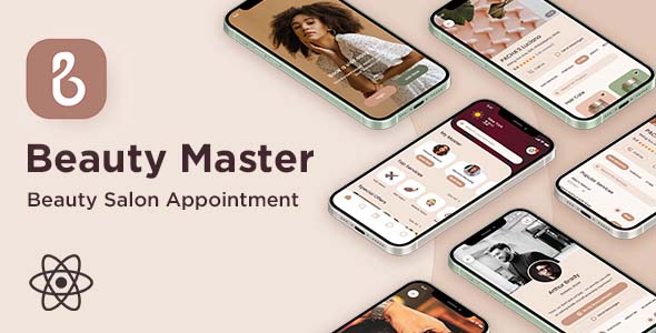Beauty Master Hair Salon Flutter Template App