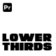Lower Thirds | Premiere Pro - VideoHive Item for Sale