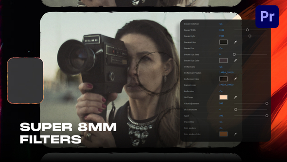 Super 8mm Film Filters