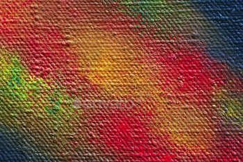 Painted canvas texture