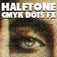 Halftone CMYK Dots FX - VideoHive Item for Sale