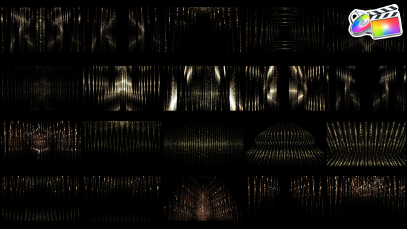 Gold Collection Backgrounds for FCPX alt