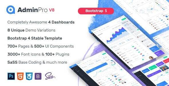 AdminPro - Bootstrap 5 Admin Dashboard Template