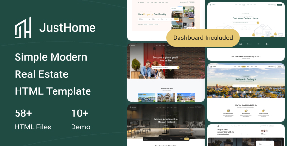 JustHome - Real Estate HTML Template