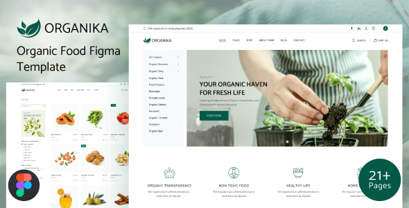 Organika - Figma Template