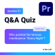 Q & A Quiz - Vertical - VideoHive Item for Sale