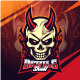 Devil Skull Mascot - GraphicRiver Item for Sale