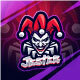 Jester Head Mascot - GraphicRiver Item for Sale