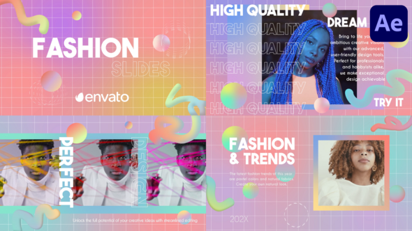 Fashion Slides for After Effects
