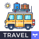 Travel Animated Icons | After Effect - VideoHive Item for Sale