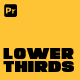Lower Thirds | Premiere Pro - VideoHive Item for Sale