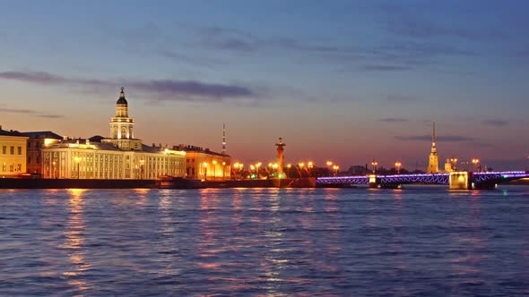 Night Saint Petersburg