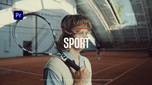 Sports Typography Opener | MOGRT for Premier Pro