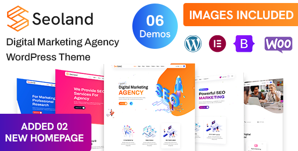 Seoland - SEO And Digital Marketing AgencyTheme