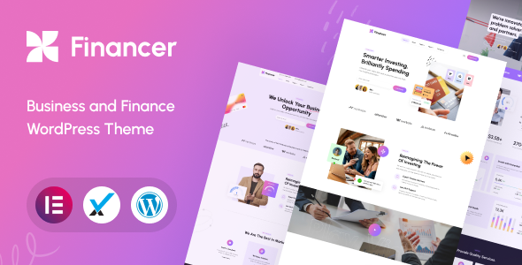 Financer - Business and Finance WordPress Theme