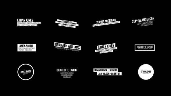 Lower Thirds  | FCPX alt