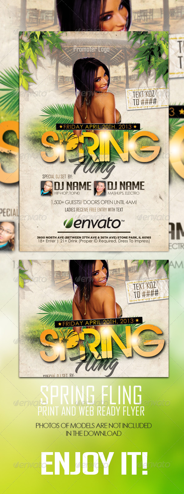 Spring Flyer Template
