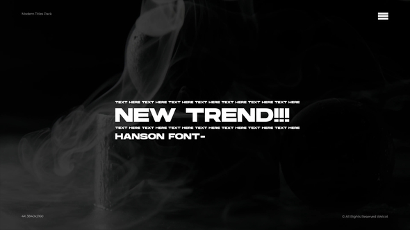 Modern Titles Pack | FCPX & Apple Motion alt