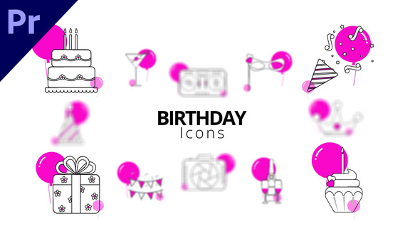 Birthday Icons