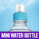 Mini Fresh Water Bottle Mock-Up - GraphicRiver Item for Sale