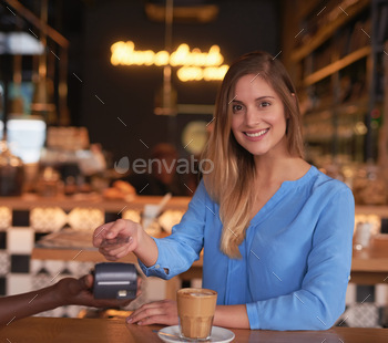 Paying with a smile