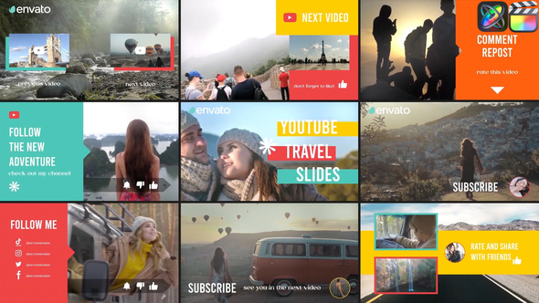 Social Media Travel Scenes for FCPX alt
