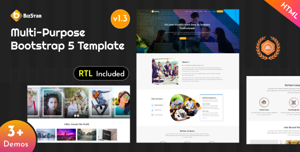 BizStar - Multi-Purpose Bootstrap 5 Template