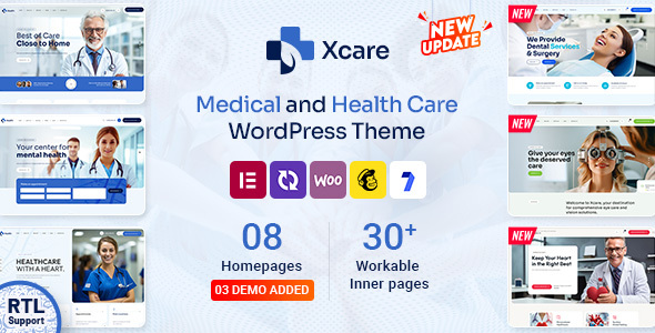 Xcare - Medical and Health CareTheme
