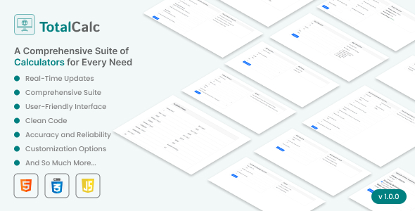 TotalCalc - A Comprehensive Suite of Calculators for Every Need