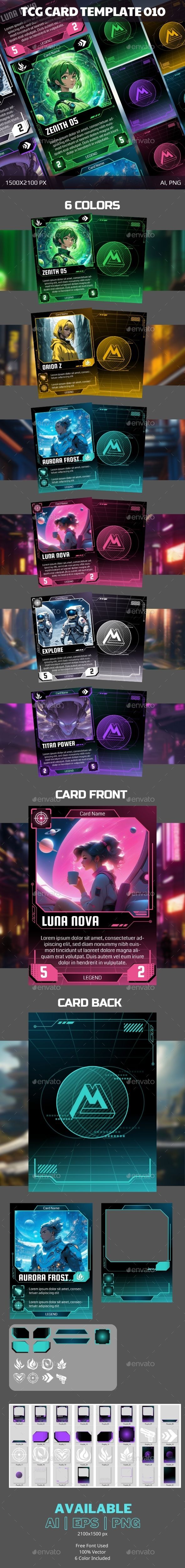 Tcg Graphics, Designs & Templates | GraphicRiver