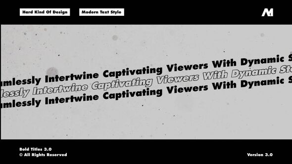 Bold Titles 3.0 | FCPX