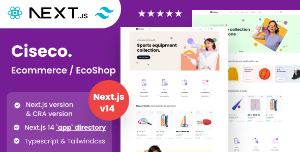 Ciseco - Shop & eCommerce NextJs React Template