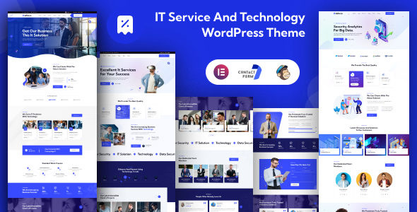 Infotek - IT Service And Technology WordPress Theme