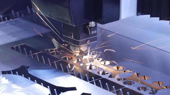 CNC Laser Cutting of Metal Modern Industrial Technology