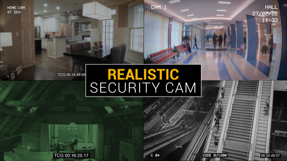 Realistic Security Cam | After Effects